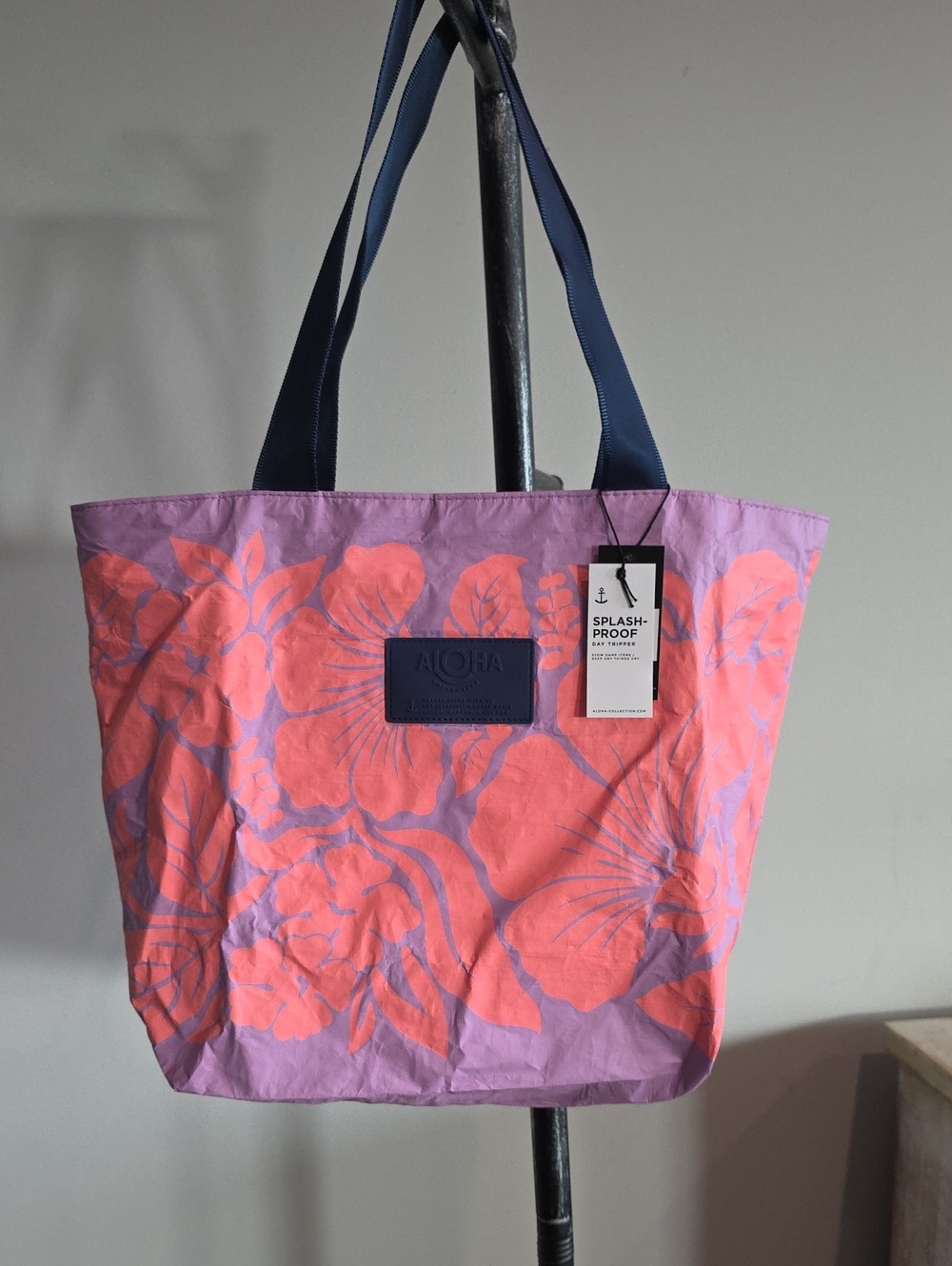ALOHA Collection Heipua Day Tripper Tote In Sorbet Lavande